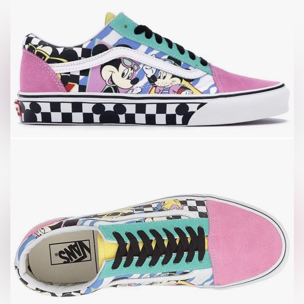 Vans Old Skool Disney 80s Mickey - NWT